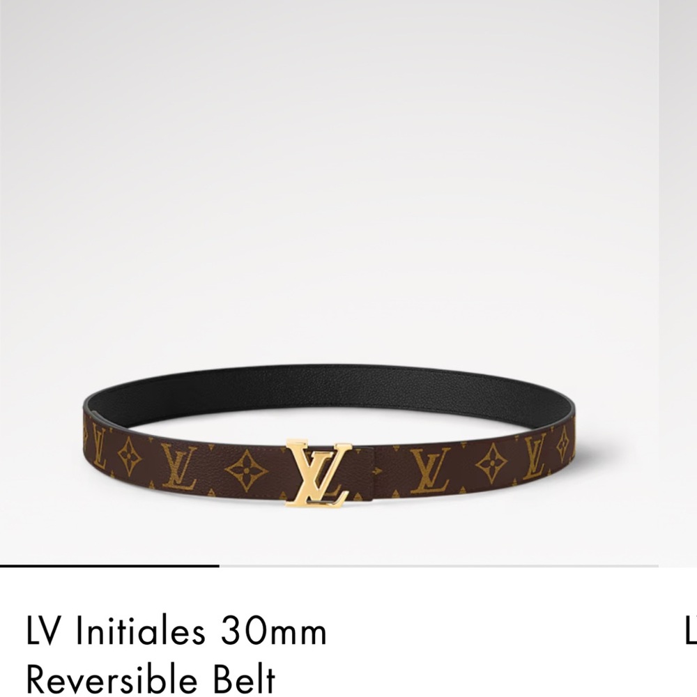 Louis Vuitton Initiales 30mm Reversible Belt - Picture 7 of 7